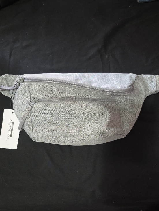 Vera Bradley Handbags - Vera Bradley Heathered Light Gray Belt Bag